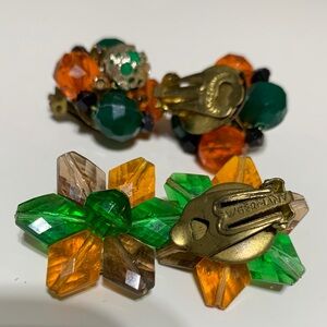 Vintage Mid-Century West Germany Earrings